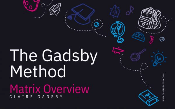 The Gadsby Method Matrix Overview by Claire Gadsby